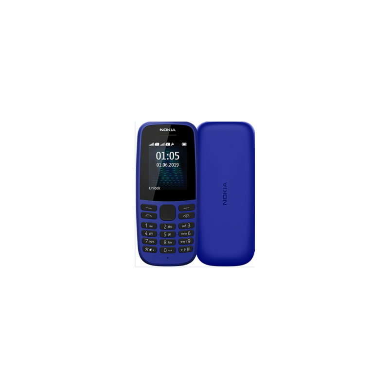 CELLULARE NOKIA 105 2019 DUOS BLUE ITALIA